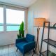 Castle 1733 Ocean view studio with direct beach access, pool, tennis & free parking, Miami Beach - Fotografie 8