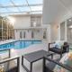 3 min to beach with 3 king ensuites and private pool