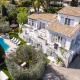 Luxury Villa Cannes,350 m2, 12 pers, 6 ch 6 sdb
