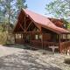 Are We Bear Yet Rustic 1BR Cabin with Hot Tub Pools & Fireplace1 Mile from Parkway