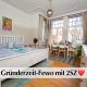 12 FEWOs im Jugendstilhaus mit Aufzug, Terrasse, Kingsize-Bett, Smart-TV, etc, Erfurt - Kuva 4