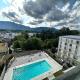 Studio centre ville, parking, balcon, piscine