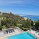 Cannes Super Cannes Golfe-Juan - Vue mer exceptionnelle méditerranée Cap d'Antibes- Villa Alamp - 4 à 6 chambres 6 sdb 7 wc - piscine - Superbe rooftop sans vis-à-vis - grand living - Possibilité Courts séjours -