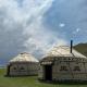 Yurt camp Asman at Song Kol lake, Akchiy