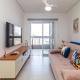 Apto ótima localização a 100m da Praia, Piscina, Ar Condicionado, Garagem e Portaria 24h, Praia Grande - Foto 6