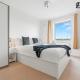 Long Stays for Work, City View in RG1, 2 Bedroom Apartment, Sleeps 3, Reading