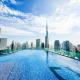 New Luxury 2 Bedroom with Burj Khalifa View & Spectacular Rooftop Infinity Pool Bar, Dubaï - Photo 1