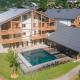 Exclusive accommodation terrace, parking and pool
