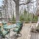 Private Dock, Deck & Yard: Deerskin Lake Retreat!, Eagle River