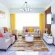 celestial modernly furnished two bedroom apartment with amazing city views swimming pool ,children playground ,ample private parking space and rooftop chill spot, Nairobi - Photo 8