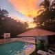 Family Studio - Pool, Kitchen & Netflix - Mountain & Pool Views - Nature Stay Near Underground River & Fireflies - With Onsite Restaurant & Free Billiards - Perfect Stop Between El Nido and Puerto City, Puerto Princesa (photo 3)