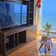 An apartment with an ocean view, near the airport