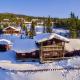 Large cabin at Nesfjellet with lovely view, inddor Jacuzzi & sauna - Foto 1