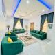 Flat 2 Modern 3BR En-suite Flat in Kaura Abuja, Abudža