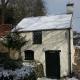 The Bothy, wood fired hot tub, luxury spa bathroom, St Asaph