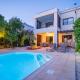Villa Pontus - stunning views & privacy in beautiful garden with pool & hot tub, Kuklia