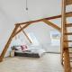 Spacious two-storey apartment with a terrace in the city center, Benešov