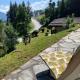 Ferienwohnung Laax mit Traumblick, großem Balkon und Terrasse