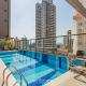 HMO - Estúdios completos em prédio c/ piscina, San Paolo - Foto 1