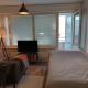 Central apartment with a balcony