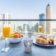 Modern 1BR in Business Bay - Balcony with Skyline Views, Dubaj - Fotografie 7