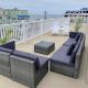 Penthouse on the beach - penthouse balcony and ocean views bay breeze sleeps 8 comfortably, Seaside Heights