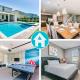 8 Bedroom Vacation Home with Pool 2114
