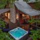 NEW Forest Sanctuary with Hot Tub Firepit & Creek