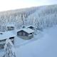 Gula byn Ski in Ski out Lindvallen