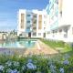 610 Apartment for rent Martil, 2 bedroom balcony, pool & elevator