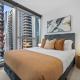 Luxe 1BR, Study, Balcony, Pool, Sauna, Gym CBD, Melbourne (fotografie 9)
