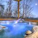Skyfall Sweeping mountain views gas fireplace hot tub, Mineral Bluff - Fotografie 3