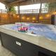 Paddock Pod - Sleeps 4 & Roofed Over Private Hot Tub & NEW SAUNA Burnfoot - Photo 4