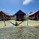 Cabin over the sea on Guarsidub Island