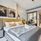 Stylish Studio - 5-min walk Burj Khalifa & Dubai Mall, Dubaj - Fotografie 4
