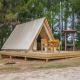 Slip Into a Soft, Cozy A-Frame Stay by the Lake, Onalaska