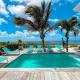 Villa SEA VIEW, 5 min from the beach, overlooking the caribbean sea, private pool, Friar's Bay
