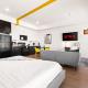 Stylish Studio with Sweeping City Views in DTLA, Los Angeles - Zdjęcie 4