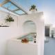 Noir Cave Villa with private Jacuzzi and Sunset Terrace, Pirgos