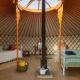 Beautiful Rural Yurt with Wood Fired hot tub, Redlynch (fotografie 8)