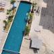 Ocean park , for married couples and families only , Luxury fully furnished one bedroom flat next to zenata beach with five avialable swimming pool at the compound, Casablanca - Photo 6