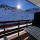 Studios au pied des pistes , La Mongie Tourmalet, balcon plein Sud