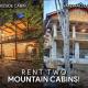 2 Cabins on Private Pond Sleeps 30 Sauna Hot Tub, Swiss
