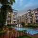 Skylight BnB F203 - 2BHK with pool near Candolim beach