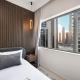 Restay Homes at Damac Maison Mall - Full Burj View from all rooms - 1 min to Dubai Mall, Dubaj - Fotografie 5