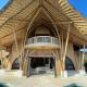 Manta Villa - Frontbeach Bamboo Eco Villa - Kini Village