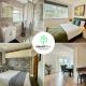 4 Bedroom spacious home with parking sleeps 9, Horsell