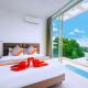 Bobut beach, Koh Samui, Thailand, half mountain sea view, four-bedroom, four-bathroom villa B Chaweng - Fotografie 6