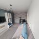 Blue apartment