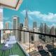 Restay Homes at Paramount Midtown Hotel - Highest infinity pool access with Burj View Dubai - Foto 10
